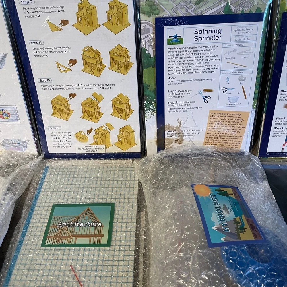 STEM Little Passports Science Expeditions Kits Age 8+ Physics Aerodynamics